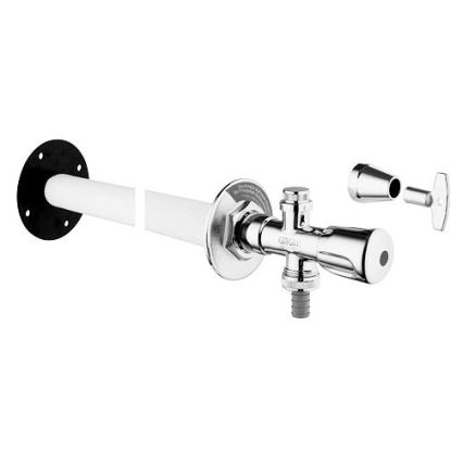 GROHE EUROTEC 41208000 - Robinet de perete pentru exterior DN 15, crom lucios