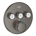 GROHE GROHTHERM SMARTCONTROL 29121AL0 - Baterie termostatată pentru duș, montaj încastrat, grafit