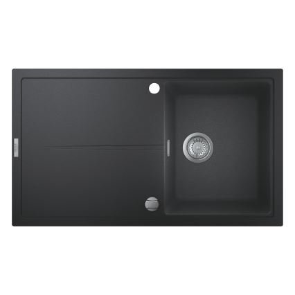 GROHE K400 31640AP0 - chiuvetă din compozit, 860 × 500 mm, granit/negru