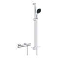 GROHE PRECISION FEEL 34853001 - baterie termostatică pentru duș + set de duș 90 cm, crom