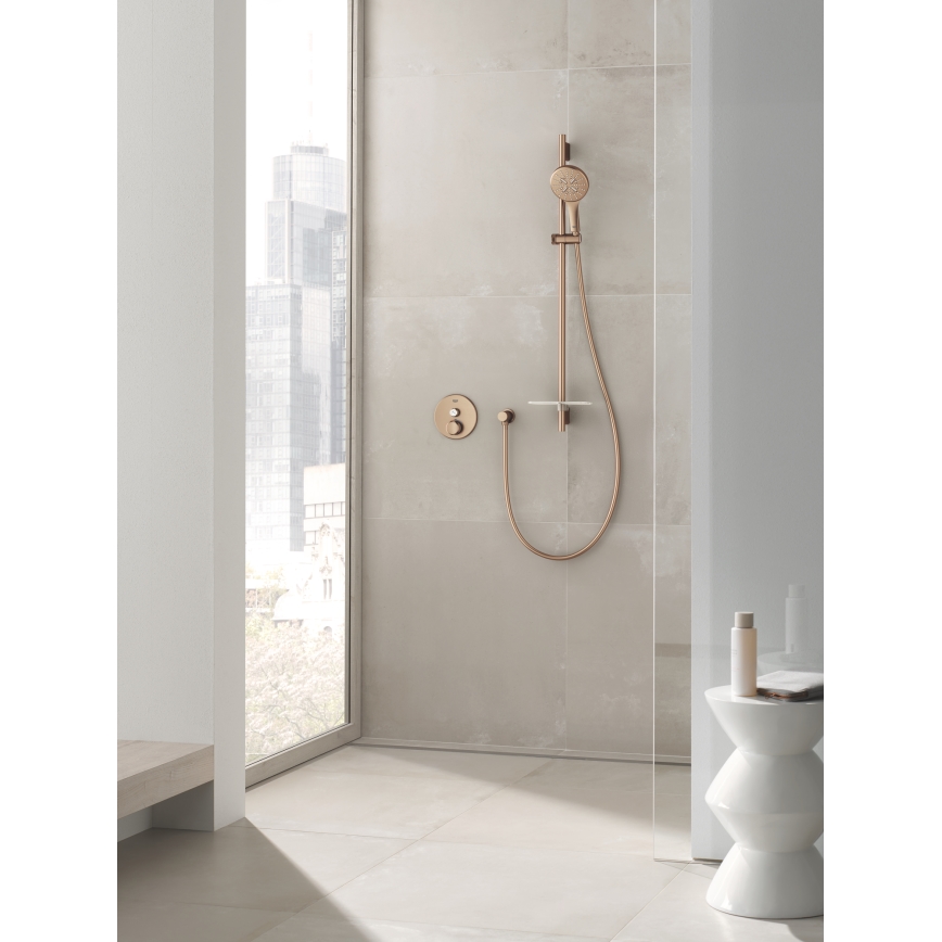 GROHE RAINSHOWER SMARTACTIVE 130 mm, duș de mână, finisaj cupru - 26574DL0