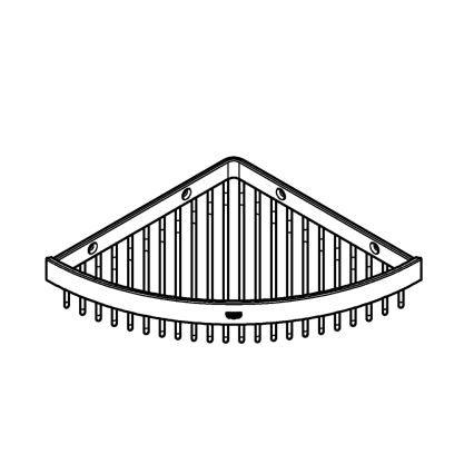 GROHE Selection Cube 40809000 - Suport săpun din sârmă, 20 × 20 cm, crom lucios