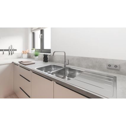 GROHE START 30470DC0 - Baterie pentru chiuvetă, 310 mm, inox