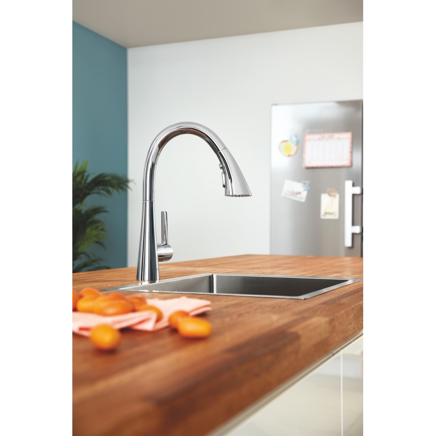 GROHE ZEDRA - baterie pentru chiuvetă, 401 mm, crom lucios, 32294002