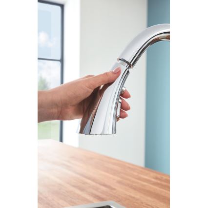 GROHE ZEDRA - baterie pentru chiuvetă, 401 mm, crom lucios, 32294002