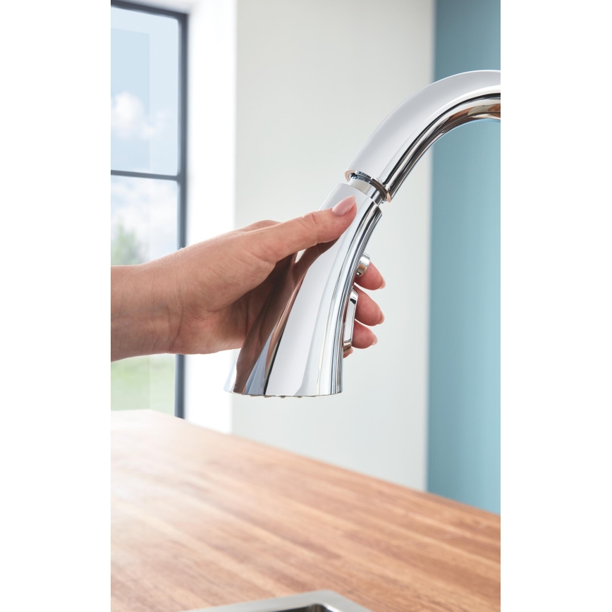 GROHE ZEDRA - baterie pentru chiuvetă, 401 mm, crom lucios, 32294002