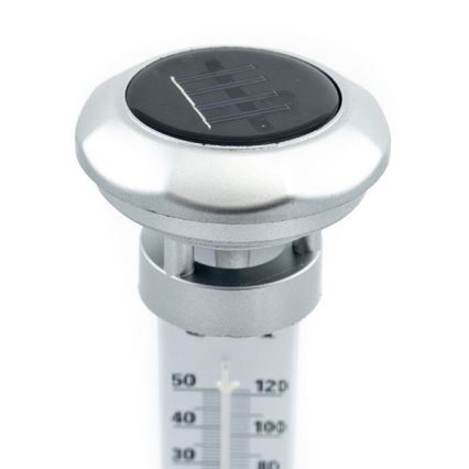 Grundig 89640 - Lampă solară LED cu termometru LED/1,2V 600 mAh IP44