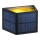 Grundig - Aplica solară de perete cu LED, 3,7 V, 1800 mAh, IP44