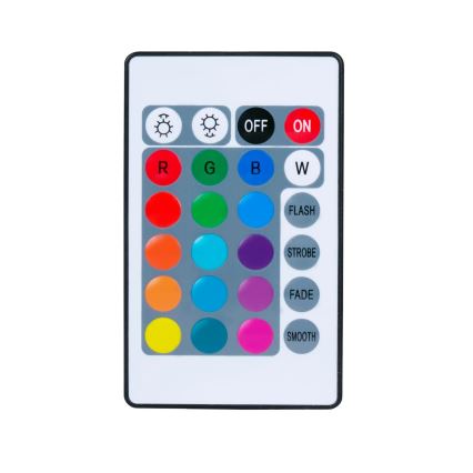 Grundig - Lampă de birou LED RGB, cu intensitate reglabilă, LED/3xAAA + telecomandă