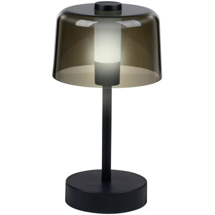 Grundig - Lampă de masă tactilă LED cu intensitate reglabilă, 5V, 800 mAh