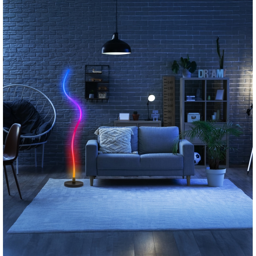 Grundig - LED RGB lampă de podea reglabilă LED/5W/5V + telecomandă
