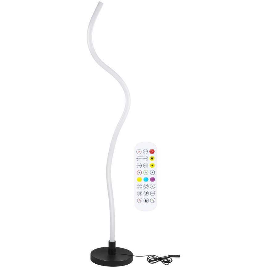 Grundig - LED RGB lampă de podea reglabilă LED/5W/5V + telecomandă