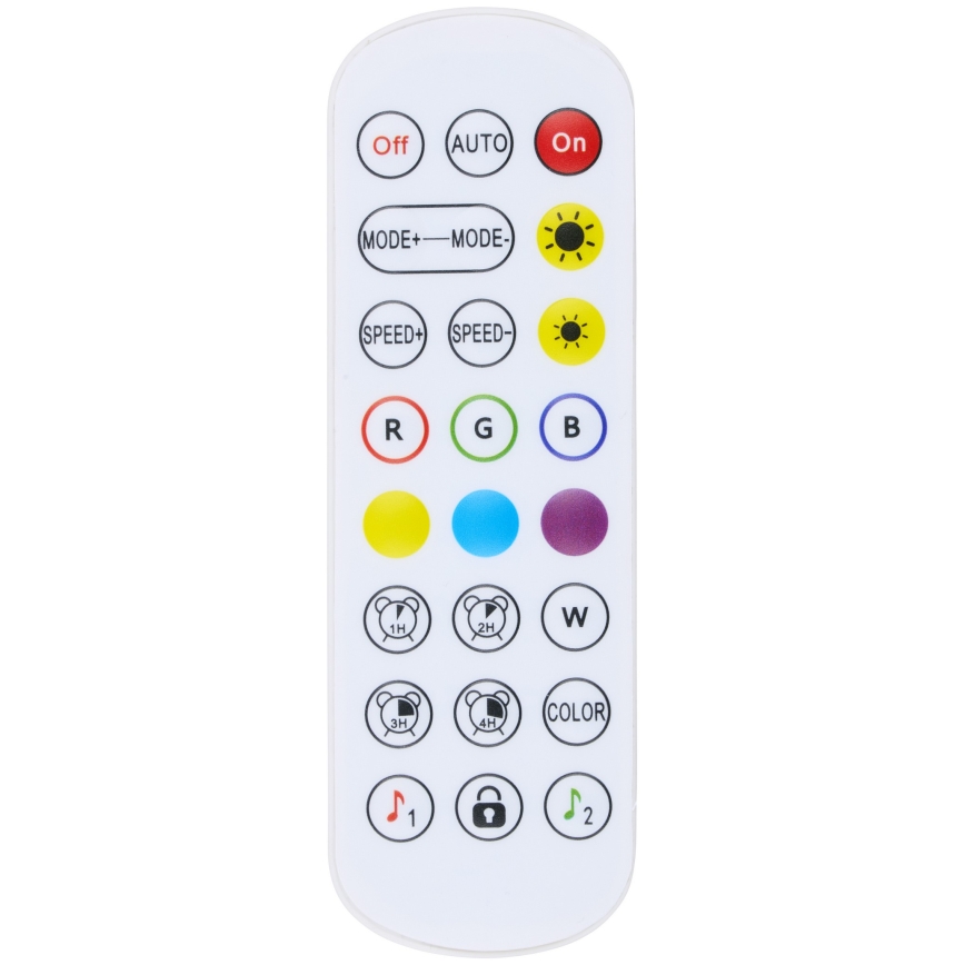 Grundig - LED RGB lampă de podea reglabilă LED/5W/5V + telecomandă