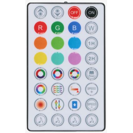 Grundig - Lampă LED de podea RGB reglabilă, 2 în 1, LED/230V + telecomandă