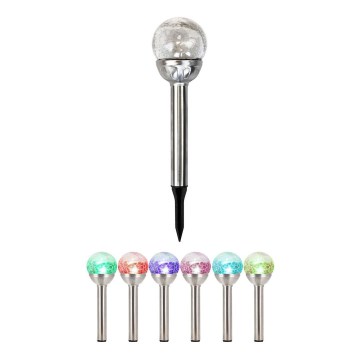 Grundig - Lampă solară LED multicoloră, 1,2 V, 600 mAh