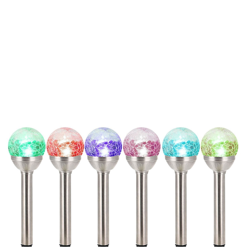 Grundig - Lampă solară LED multicoloră, 1,2 V, 600 mAh