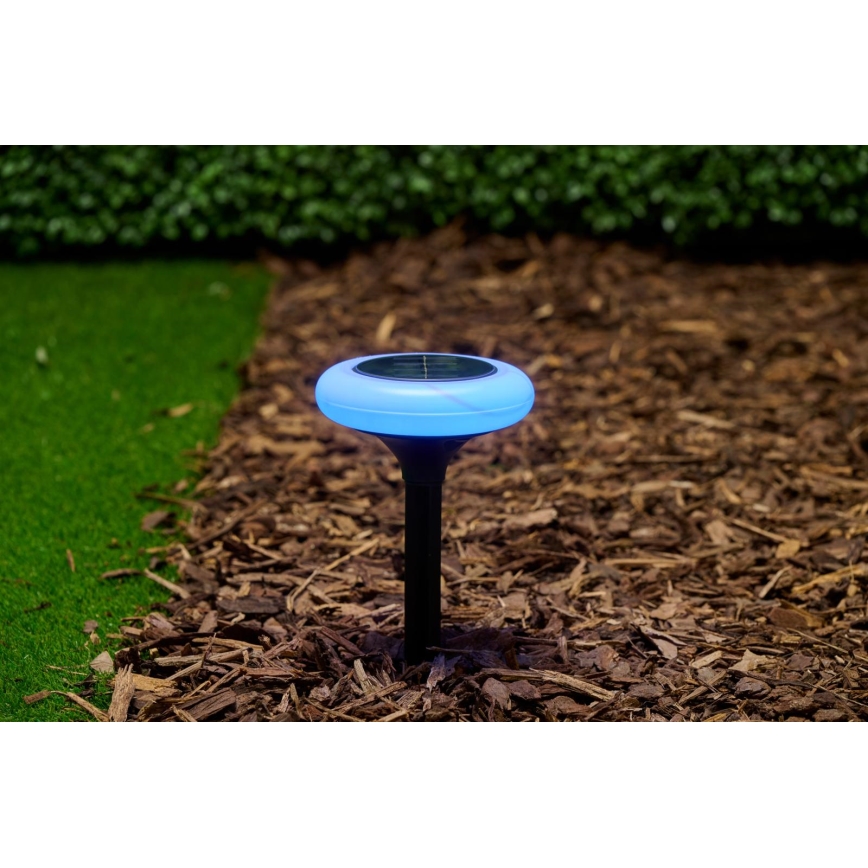 Grundig - Lampă solară LED RGB LED/1,2V 300 mAh
