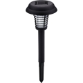 Grundig - Lampă solară LED UV cu capcană pentru insecte, 1x AA 600 mAh, IPX4