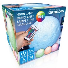 Grundig - LED RGB Glob decorativ 1xLED/3xAAA + telecomandă