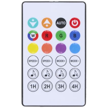 Grundig - Lampă de podea LED RGB dimabilă LED/8W/5V + telecomandă