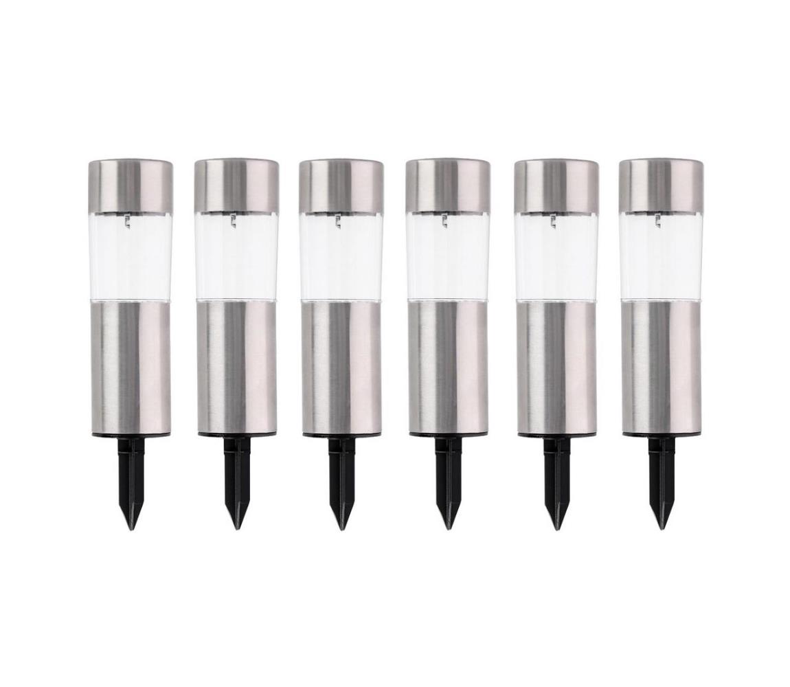 Grundig - SET 6xLED Lampă solară 6xLED/12V