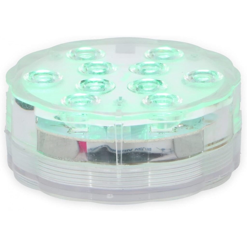 Grundig - Set 3x corp de iluminat LED RGBW dimabil, 3W, 3x AAA, IP65 + telecomandă