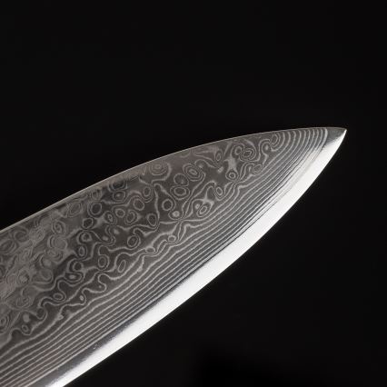 Gudaro - Cuțit de bucătar damasc TAKUMI 8, oțel cu 67 de straturi, lungime 20 cm, mâner din nuc