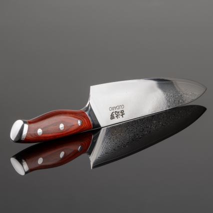 Gudaro - Cuțit de bucătar KENSHO 8, din oțel damasc cu 67 de straturi, lungime 20 cm