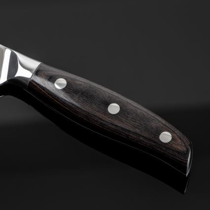 Gudaro - Cuțit de bucătar SHIRO 8, din oțel Damasc, 67 de straturi, lungime 20 cm