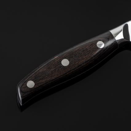 Gudaro - Cuțit de bucătărie din oțel damasc SHIRO 3,5, 67 de straturi de oțel, lungime 9,5 cm