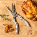Gudaro - Foarfecă pentru păsări NOBURU, 24,5 cm, argintie