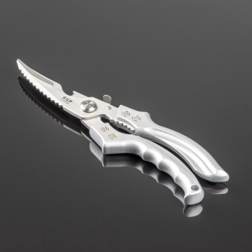 Gudaro - Foarfecă pentru păsări NOBURU, 24,5 cm, argintie
