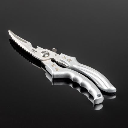 Gudaro - Foarfecă pentru păsări NOBURU, 24,5 cm, argintie