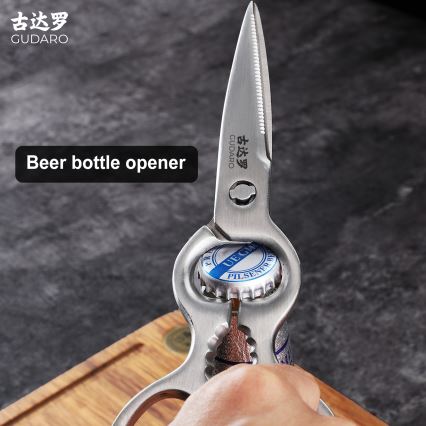 Gudaro - Foarfece pentru păsări RONIN 20,6 cm din oțel inoxidabil
