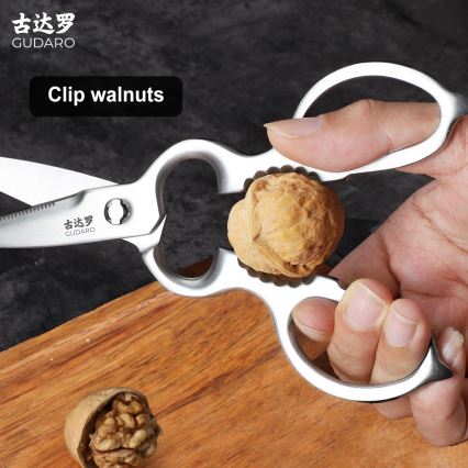 Gudaro - Foarfece pentru păsări RONIN 20,6 cm din oțel inoxidabil