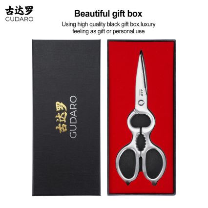 Gudaro - Foarfece pentru păsări RONIN 20,6 cm din oțel inoxidabil