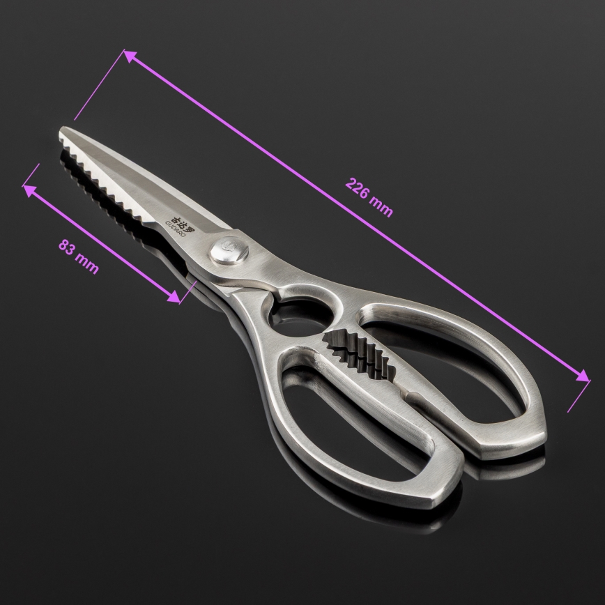 Gudaro - Foarfece pentru păsări RONIN 22,6 cm, din inox