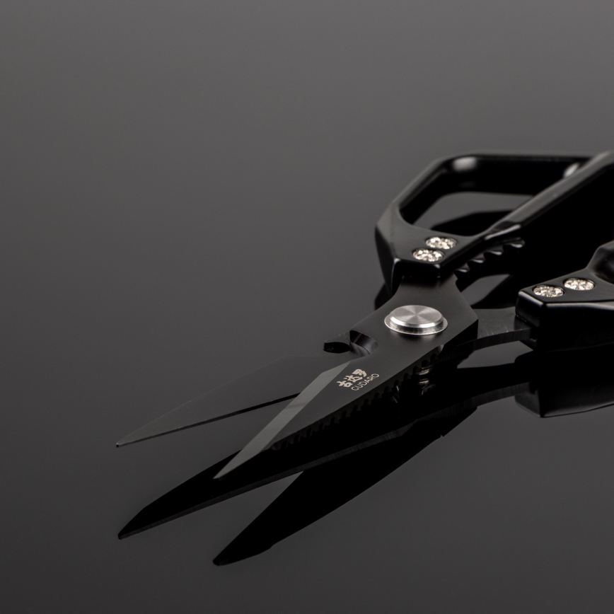 Gudaro - Foarfece pentru păsări SHOGUN 23,3 cm, negru