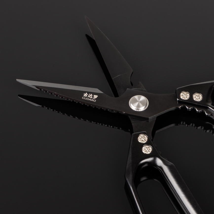 Gudaro - Foarfece pentru păsări SHOGUN 23,3 cm, negru