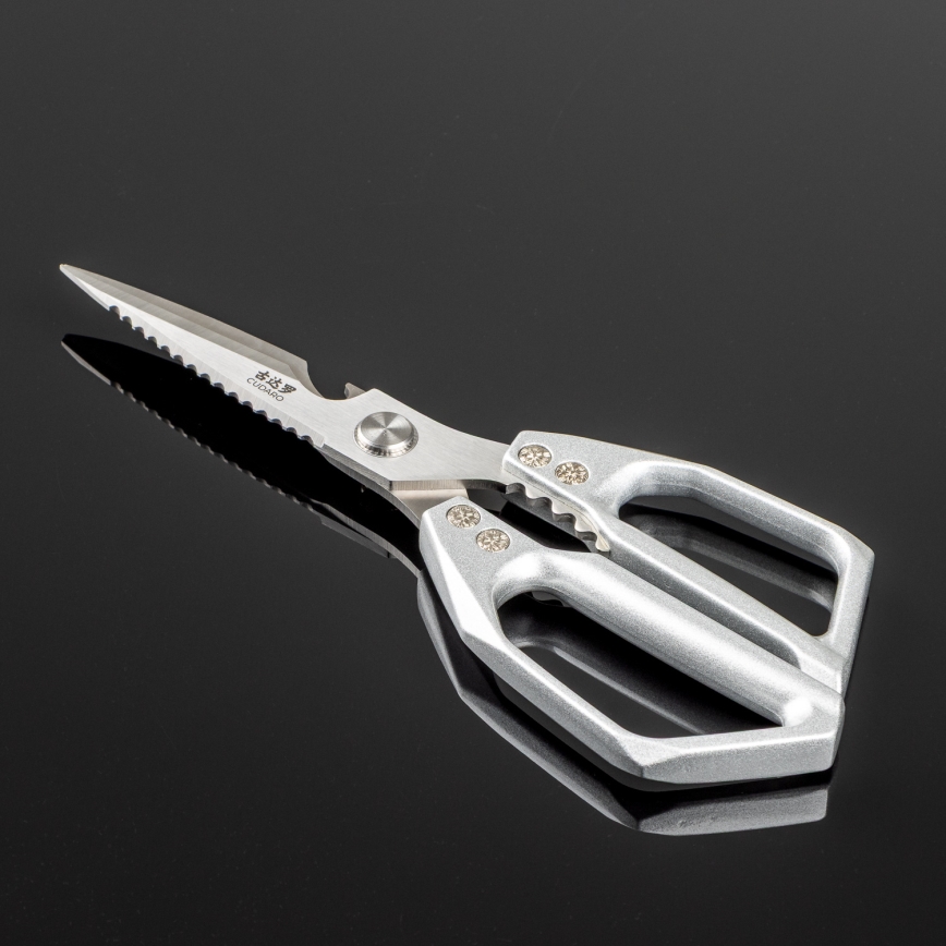 Gudaro - Foarfece SHOGUN pentru păsări, 23,3 cm, argintii