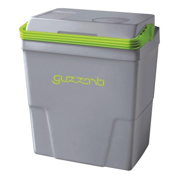 Guzzanti GZ 22B - Frigider auto portabil 22 l 58W/12V/230V gri/verde