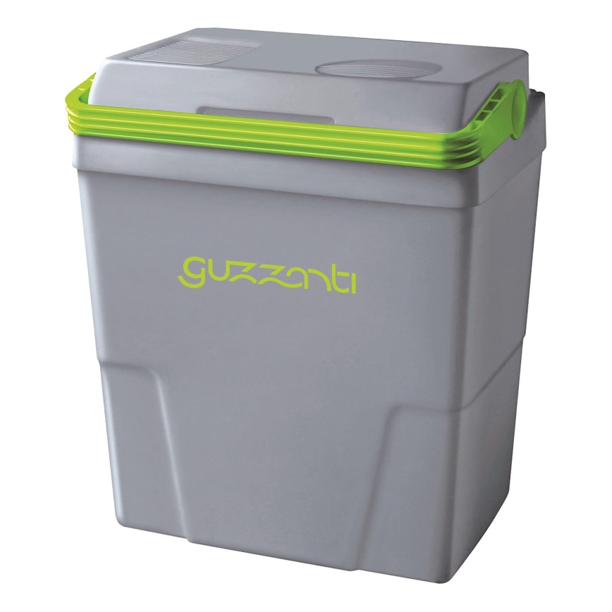 Guzzanti GZ 22B - Frigider auto portabil 22 l 58W/12V/230V gri/verde