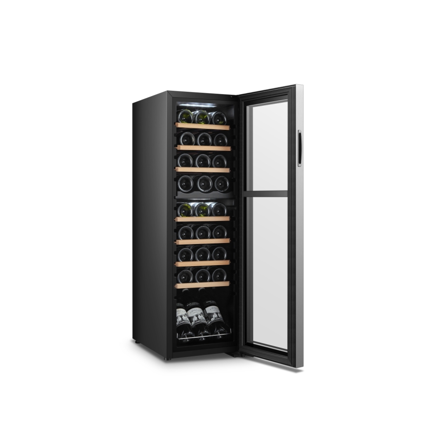 Guzzanti GZ 27DD - Vinotecă independentă cu două zone de temperatură pentru 27 de sticle