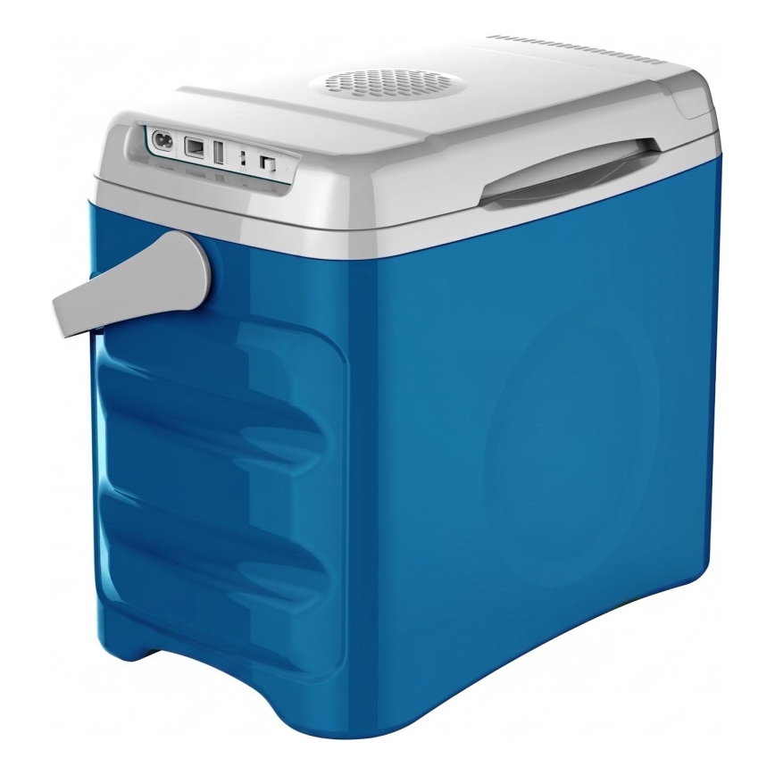 Guzzanti GZ 30BW - Frigider auto portabil 29 l 65W/12V/230V albastru