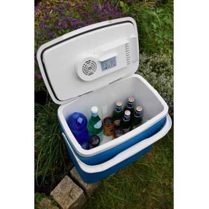 Guzzanti GZ 30BW - Frigider auto portabil 29 l 65W/12V/230V albastru