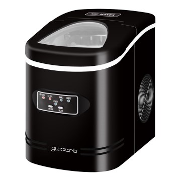 Guzzanti GZ122 - Mașină de gheață 100W/230V, negru