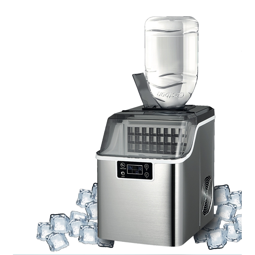 Guzzanti GZ124A - Producător de gheață 150W/230V, inox