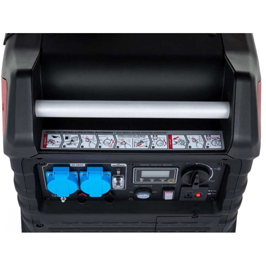 Hahn & Sohn 105412 - Generator electric invertor pe benzină H IG 3500 3300W