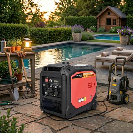 Hahn & Sohn 20062 - Generator electric pe benzină/GPL H IG 4200 G ATS 4200/3800W