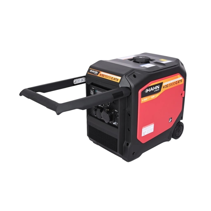 Hahn & Sohn 20086 - Generator electric pe benzină/GPL HIG 5500 G ATS 5500/5000W